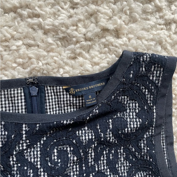 Brooks Brothers Navy Shift Dress (size 8) - Picture 3 of 4